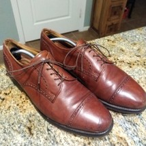 Allen Edmonds Cap-Toe Oxford 3458 Dress Men 12D Leather USA  - $64.35