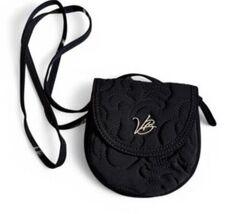 NWOT Vera Bradley Black Crossbody Quilted Wallet Purse Waist Belt Fannypack - $15.19