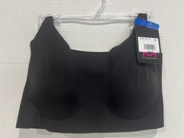 MAIDENFORM Pure Comfort Pullover Wireless Bralette DM7676 Black Size XL NWT - £11.99 GBP