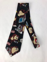 1999 Looney Toons Taz Necktie Office Phone Out To Lunch Laptop Briefcase... - £8.72 GBP
