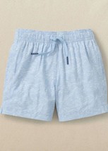 Southern Tide Boy&#39;s Shark Bait Swim Trunk Cerulean - $52.00