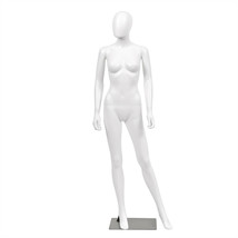 5.8 Ft Female Mannequin Egghead Full Body Dress Form Display W/Base New - $152.99