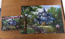 Art gallery Super Lox Victorian Misty Rose 1000 Piece Puzzle - $31.18