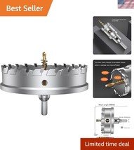 Versatile 5-1/2 Inch T.C.T Hole Saw with Titanium Drill Bits for Metal &amp;... - $942.07 MXN
