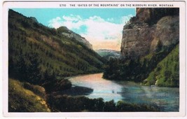 Postcard The Gates Of The Mountains On The Missouri River Montana - £3.88 GBP