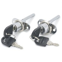 Bluemoona 2 Pcs - Zinc Alloy Drawer Lock Desk wardrobe Furniture Cabinet locker  - £5.82 GBP