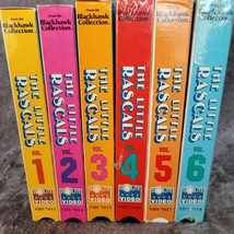 The Little Rascals Collectors Edition All 6 VHS Tapes Blackhawk Collecti... - $15.30