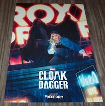 Marvel Comics CLOAK AND DAGGER NEW YORK COMIC CON EXCLUSIVE PROMO POSTER... - $14.85