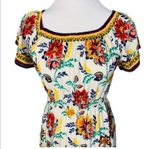 Flying Tomato High Low Off Shoulder Floral Dress Size Small - £19.46 GBP