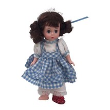 Madame Alexander 8&quot; Doll Dorothy Wizard Of Oz Brunette Vinyl Collector Lack Toto - £7.56 GBP