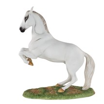 Franklin Mint Horse Figurine The Great Horses of the World Lipizzaner 1989 - $46.74