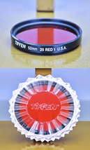 Original Tiffen 52mm 25 Red 1 Film Camera Lens Filter USA - £13.24 GBP