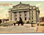 Lincoln Monument and Court House Newark New Jersey NJ Unused DB Postcard... - $3.91