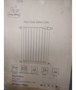 Fairy Baby Extra Tall Pressure Mounted Baby Gate W281 White 29.53&quot;-32.38 - £73.78 GBP