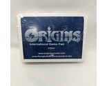 Origins International Game Fair Convention Playing Cards - £14.00 GBP