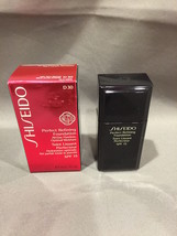 NIB Shiseido Perfect Refining Foundation  D30 Very Rich Brown SPF 15 1oz / 30ml - $18.66