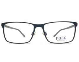 Polo Ralph Lauren Eyeglasses Frames PH1165 9119 Black Gray Square 55-17-145 - £74.56 GBP
