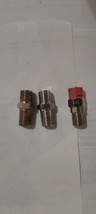 3 GHz F Type Female to Female F-81 Barrel Connector Coaxial Coupler Adapter LOT - £6.93 GBP