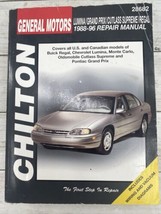  GM 1988-96 Repair Manual Lumina Grand Prix Cutlass Supreme Regal Chilton 28682 - £7.77 GBP