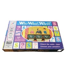 Vintage The Who, What, or Where Game by Milton Bradley - 1970 Edition Complete - £15.08 GBP