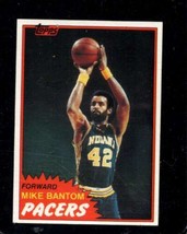 1981-82 Topps #MW89 Mike Bantom Exmt Pacers *X102276 - £1.14 GBP