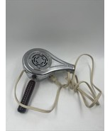 Vintage Handy-Hanna Electric Hair Dryer With Woden Handle Rare Find Stil... - $48.28