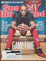 Cardinals&#39; Larry Fitzgerald, Lyndon Baty @ Sports Illustrated Aug 1 2011 - £4.68 GBP