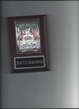 SEATTLE SEAHAWKS SBXLVIII COLLAGE PLAQUE SUPER BOWL CHAMPIONS FOOTBALL NFL - $4.94