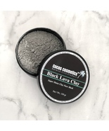 Black Lava Facial Clay |Charcoal Face Clay Mask | Acne Treatment Clay mask - £13.58 GBP