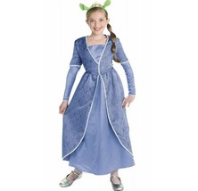 Deluxe Princess Fiona Costume Shrek Halloween Fancy Dress Med Child 8-10 - £24.25 GBP