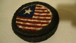 American Flag woven Coaster set- 5 piece image 2