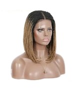 Braided Wig, Short Bob, Wig For Black Women, Lace Frontal Wig, Box Braid... - £119.84 GBP