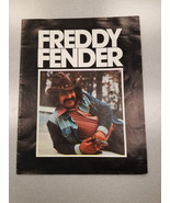 FREDDY FENDER - 1977 CONCERT TOUR PROGRAM BOOK PROGRAM WITH TICKET STUB - $15.00