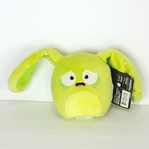 Hanazuki Hemka Stuffed Plush TOY Figure Lime Green Scared Hana Zuki w/ Tags NEW - £15.81 GBP