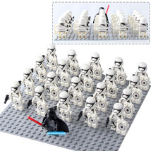 Star Wars First Order Stormtrooper (Bucketheads) Army Lego Moc Minifigures 21Pcs - £26.37 GBP