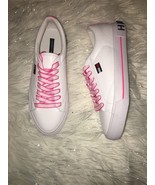 Tommy Hilfiger Flint 2 Sneakers White / Pink Women&#39;s Street Chic Sz 7.5 new - $123.65 CAD