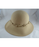 Vintage Nordstrom Wool Felt Round Brimmed Hat  Bermona Trend London England - $39.25 CAD