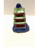 Fish Tank Aquarium Pagoda Ceramic Tank Decoration Japan Vintage - $26.00