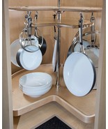 Richelieu Kitchen Solutions NSLSKM32S7 Swiveling 32&quot; Wood Kidney Lazy Susan - €363,15 EUR