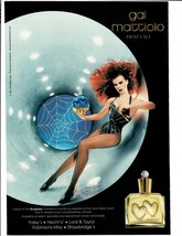 1998 Gai Mattiolo Profumi Print Ad Sexy Redhead Spiderweb Fragrance Sample - £10.01 GBP