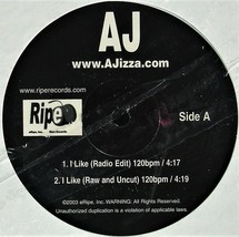 Aj &quot;I Like&quot; 2003 Vinyl 12&quot; Single 4 Mixes Hip Hop Ripe Records ~Rare~ *Sealed* - £10.83 GBP