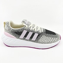 Adidas Swift Run 22 Cream Black Pink Womens Size 7.5 Sneakers GV7979 - £46.87 GBP