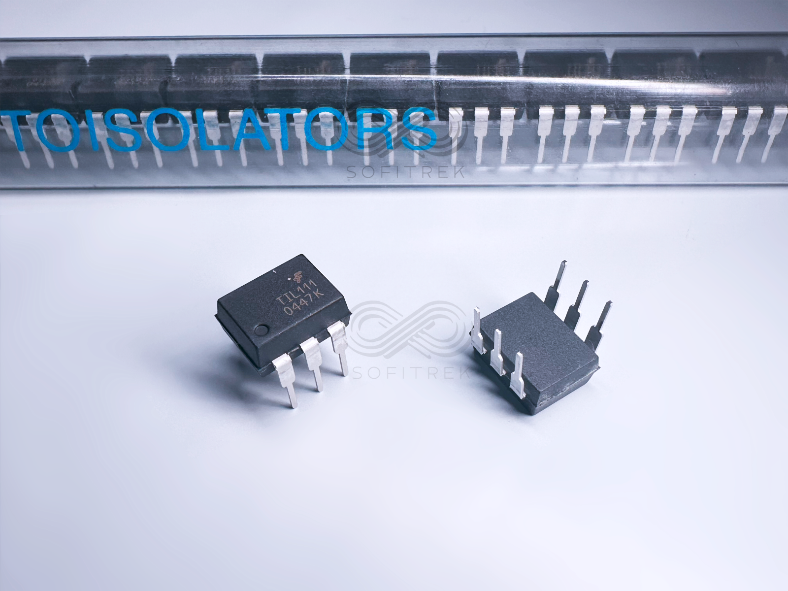10PCS TIL111 TIL111M Fairchild 1-CH Transistor Output Optocoupler IC DIP-6 - $6.95