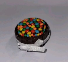 Dollhouse Chocolate Candy Cake Dolls Dessert Wafers Coated Candies Multi Color - £7.34 GBP