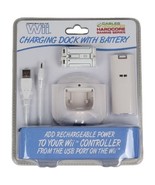 Charging Dock with Battery &amp; Battery Cover for Nintendo Wii - Cables Unl... - £6.80 GBP