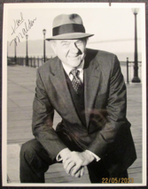 KARL MALDEN : (ST,S OF SAN FRANCISCO) ORIG, AUTOGRAPH (CLASSIC TV STAR 70.S - $123.75