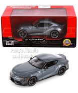 2022 Toyota GR Supra 1/24 Scale Diecast Metal Model - Maisto - GRAY w/ BOX - $48.79 CAD