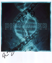 The Disturbed (Band) David Draiman FULLY SIGNED Photo + COA Lifetime Guarantee - $129.99