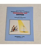 1992 Warner Bros Disney Animation Art Auction Catalog Mel Blanc Collection - $801.93 MXN
