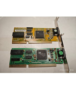 16 Bit ISA VGA Card Cirrus Logic CL-GD5401 256 KB RAM - £35.63 GBP